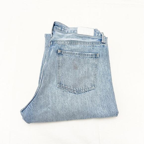Pistola Magno Wide Leg Light Wash Seam Accented Denim Jeans Size 29 - Picture 1 of 7